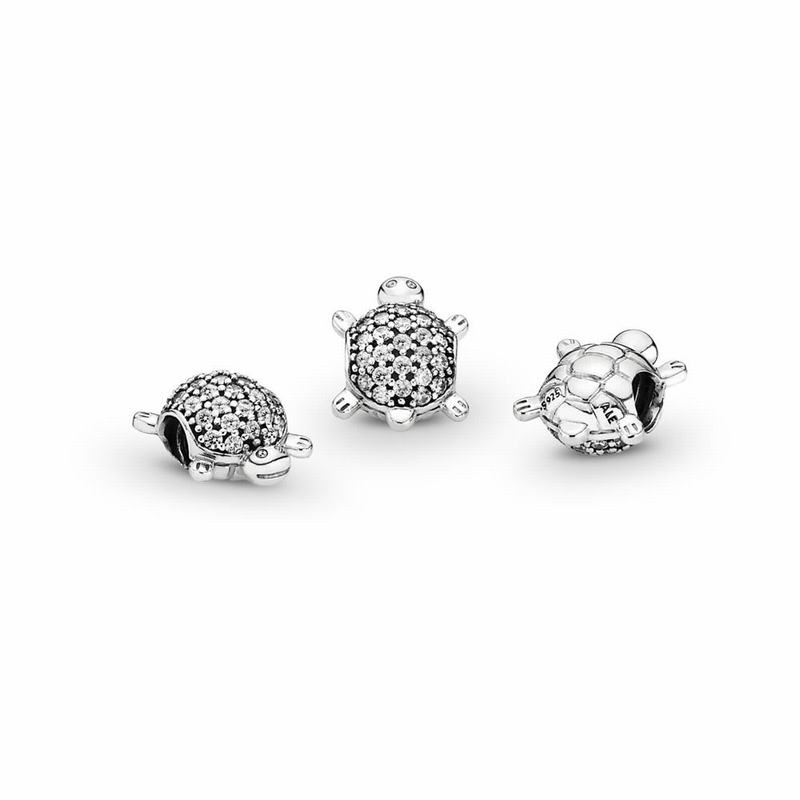 Pandora Sea Turtle Charm Silver Egypt WC0612458